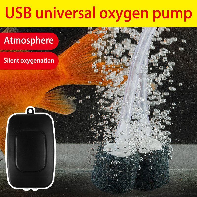 Fish Tank Filter Pump - Mini Kit pompa aria per acquario