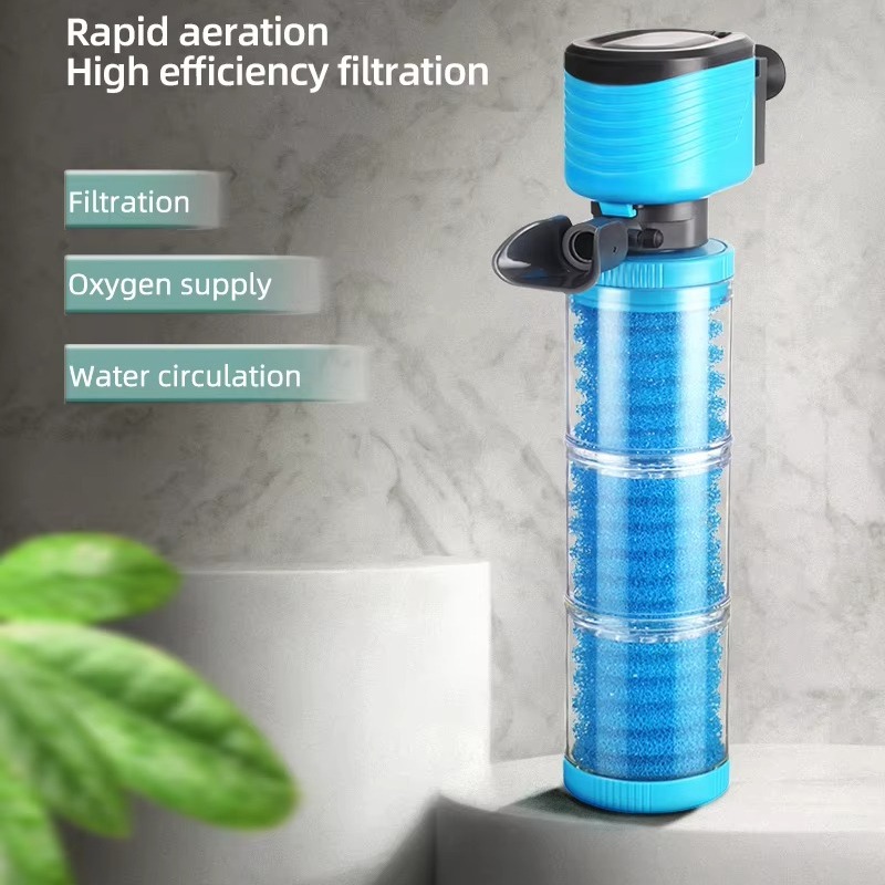 Fish Tank Filter Pump - Pompa Silenziosa per Acquario, Filtro Circolante