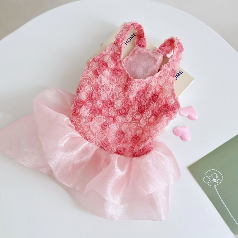 Pet Supplies York - Vestito Estivo Sottile per Cuccioli, Gonna