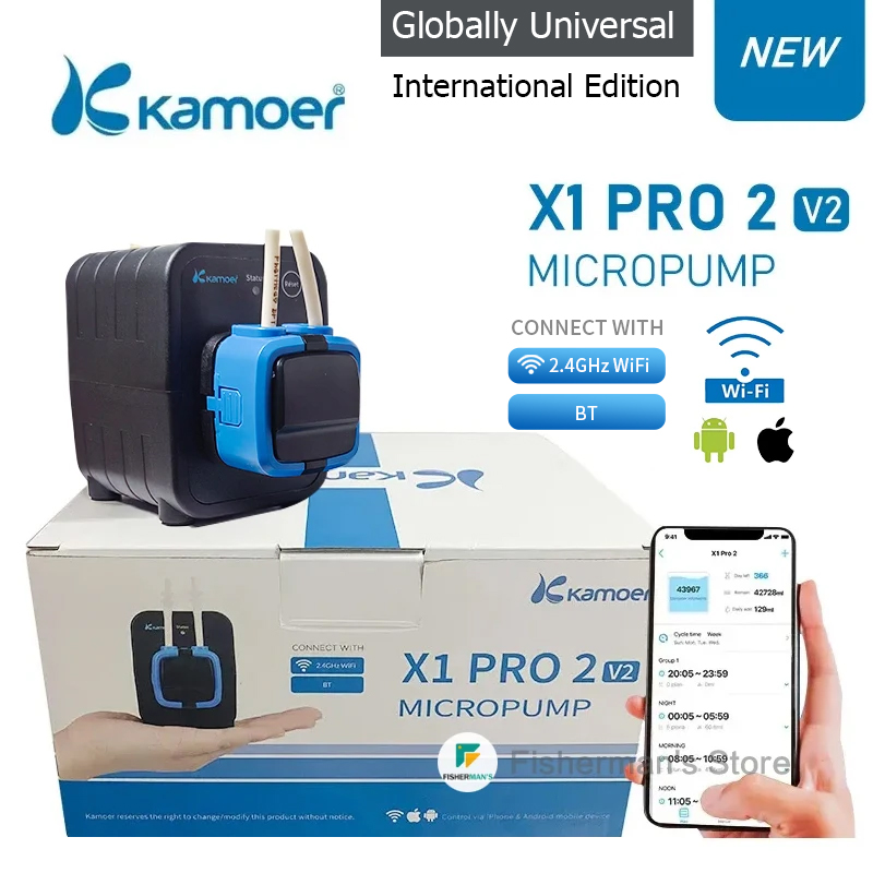 Kamoer X1 PRO 2 V2 Bluetooth W - Fish Tank Filter Pump recensione e prezzo