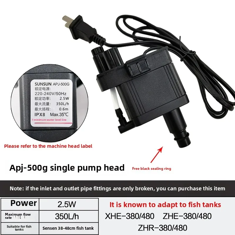 Nuovo filtro pompa tre-in-uno  - Fish Tank Filter Pump recensione e prezzo