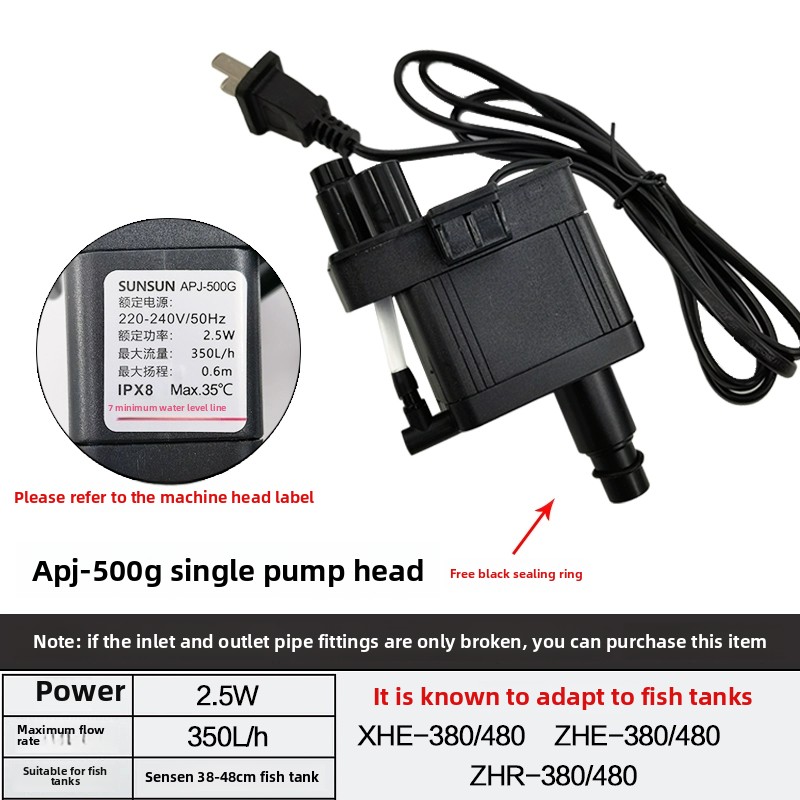 Nuovo filtro pompa tre-in-uno  - Fish Tank Filter Pump recensione e prezzo