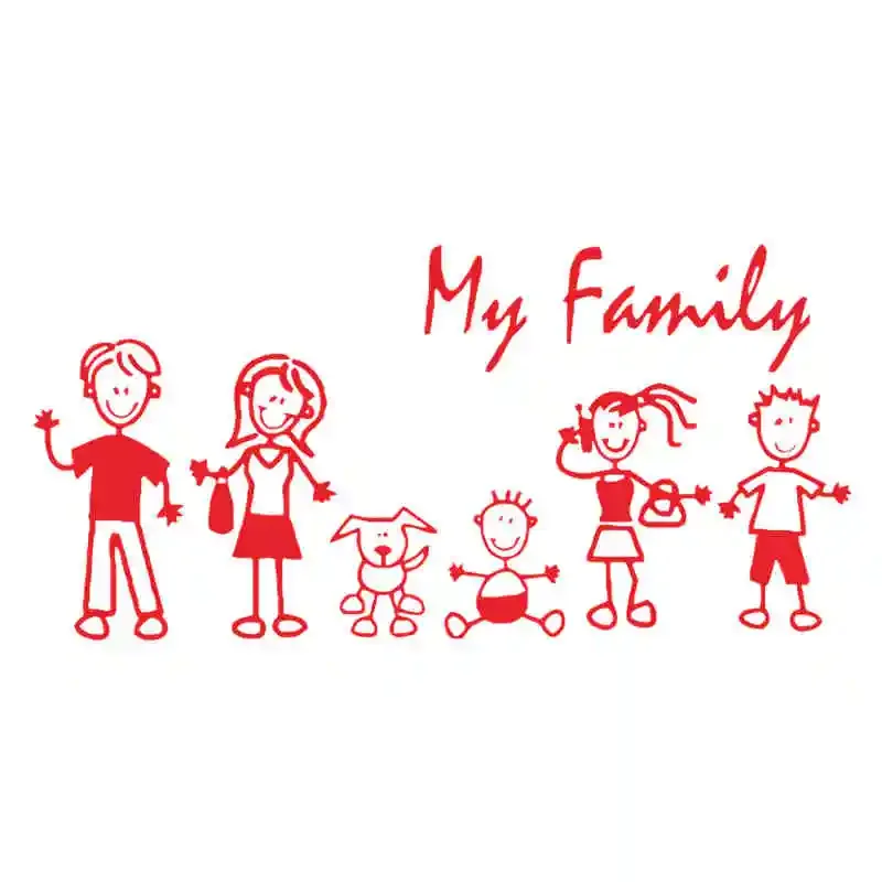 Adesivo per auto Famiglia Stic - Pet Supplies For Dogs recensione e prezzo