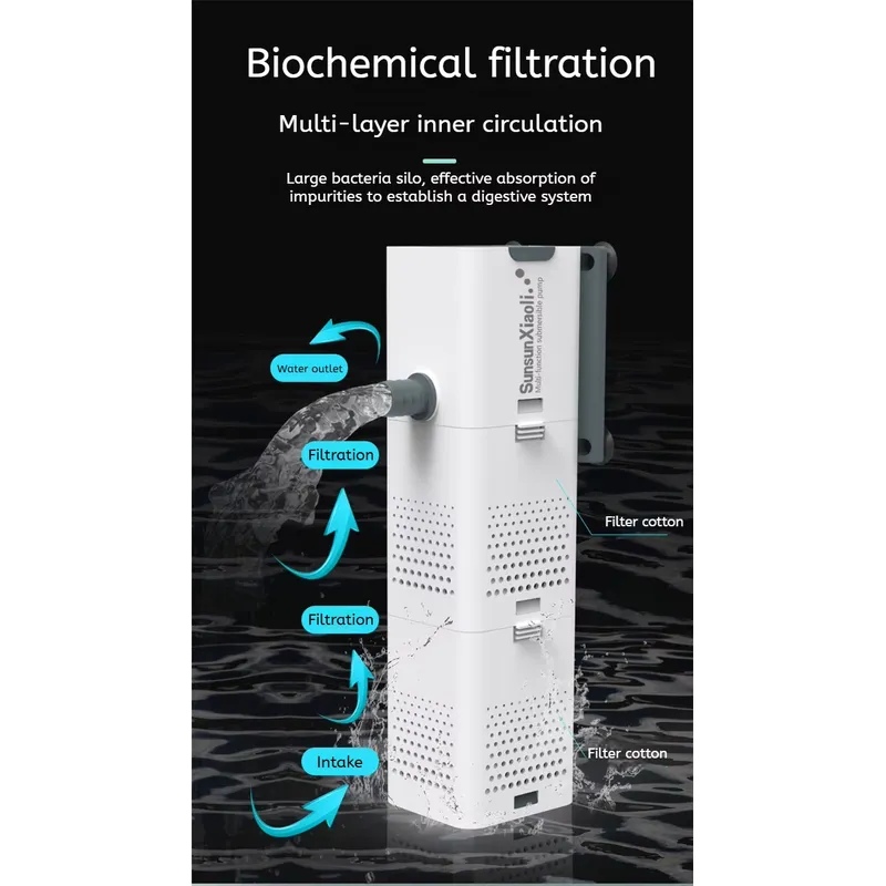 Filtro Interno per Acquario 4  - Fish Tank Filter Pump recensione e prezzo