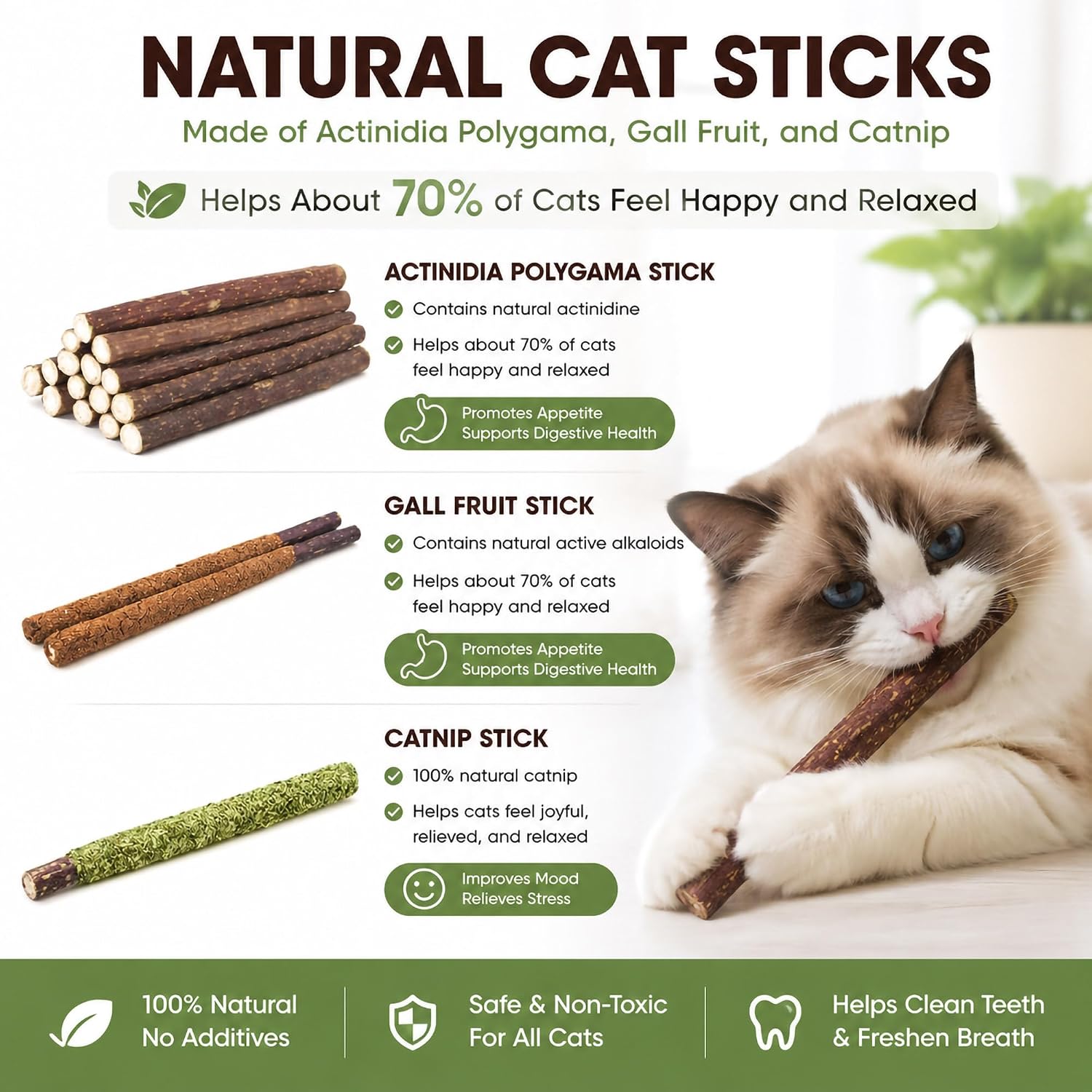 24 Pezzi di Bastoncini di Silv - Catnip Toys recensione e prezzo