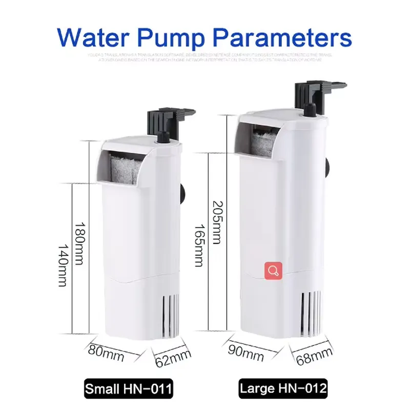 Pompa filtro acqua rettangolar - Fish Tank Filter Pump recensione e prezzo