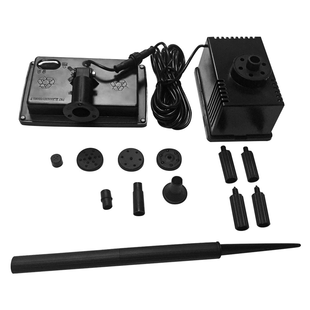 Pompa per fontana solare da 1, - Fish Tank Filter Pump recensione e prezzo